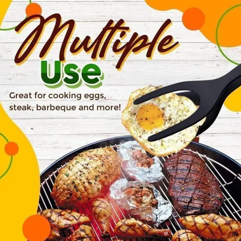 2 In 1 Kitchen Clamp Multifunctional Omelette Spatula