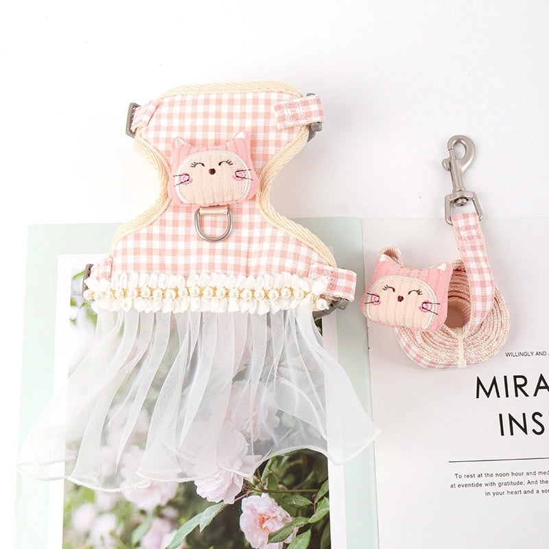 Minimalist Classic Style Polyester Color Block Leash