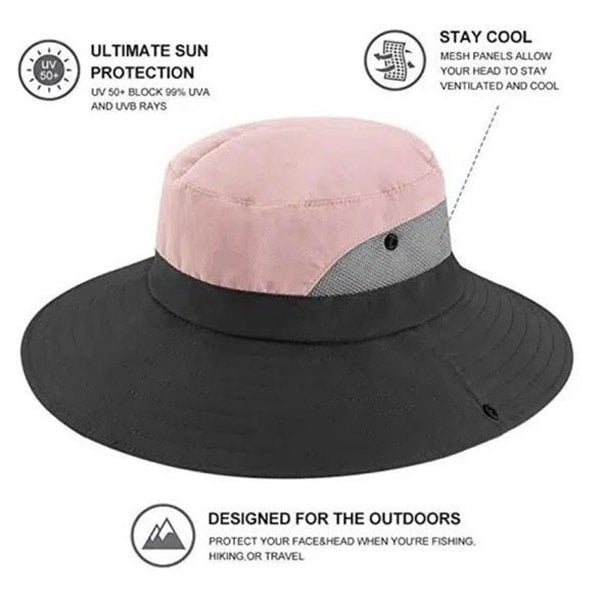 💥Último Día Oferta💥 - Sombrero para el Sol Plegable con Protección UV - Vamos a pasear🌞(Compra 2 Envío Gratis)