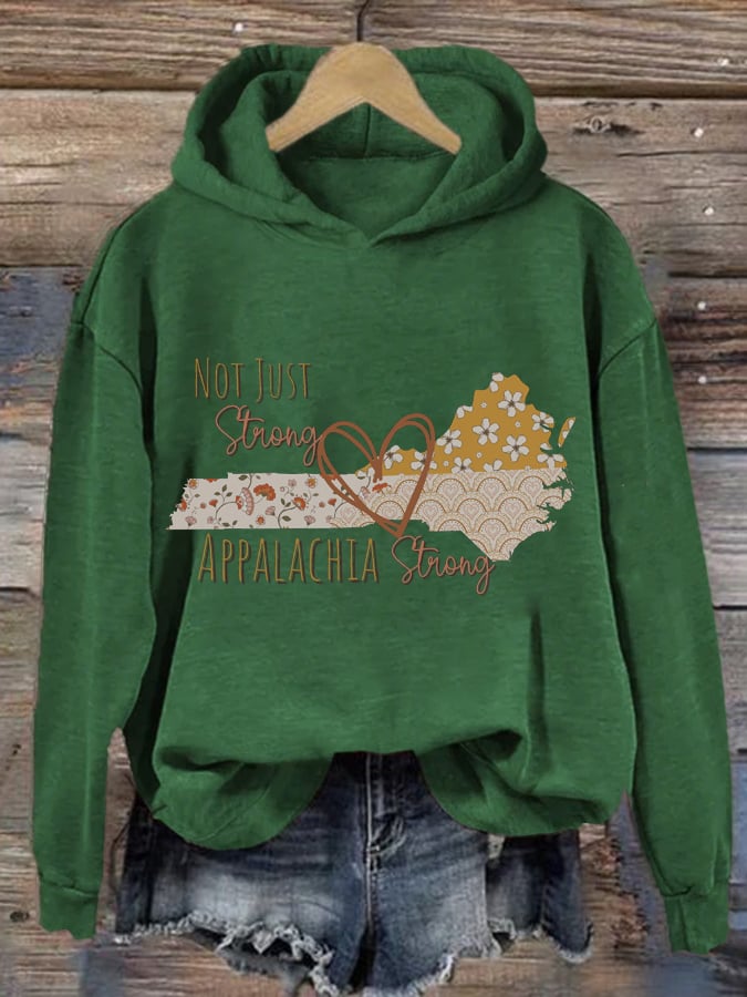 Women's Appalachia Strong Print Casual Sweatshirt