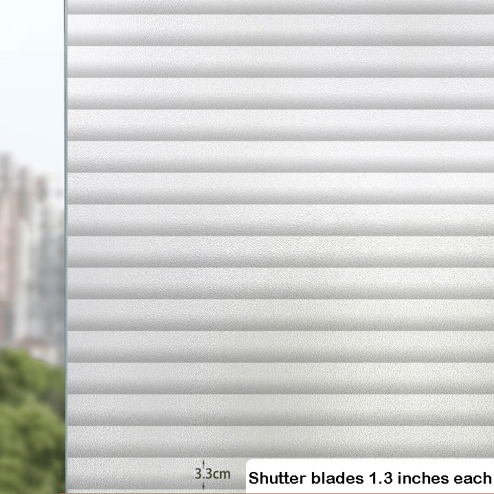 47% OFF Imitation Blinds One-Way Perspective Glass Film