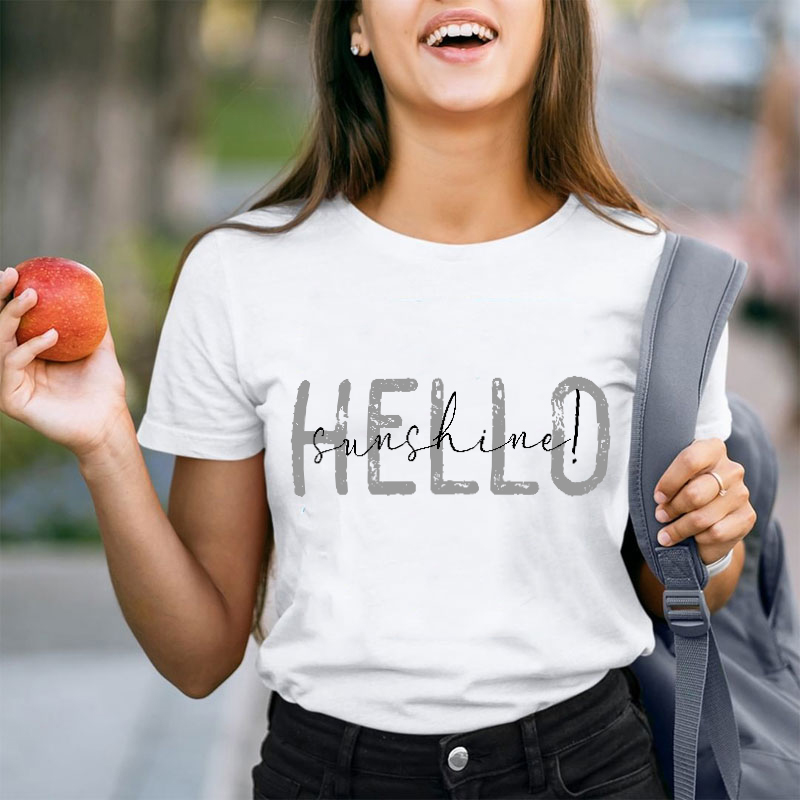 Hello Sunshine Teacher T-Shirt