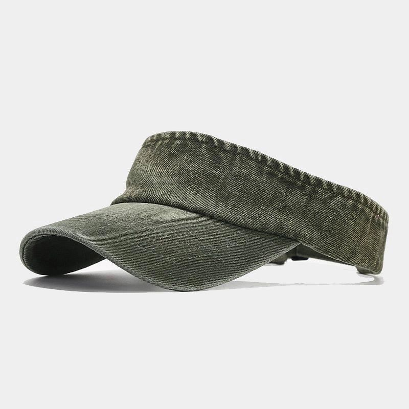 Unisex Retro Solid Color Sun Hat