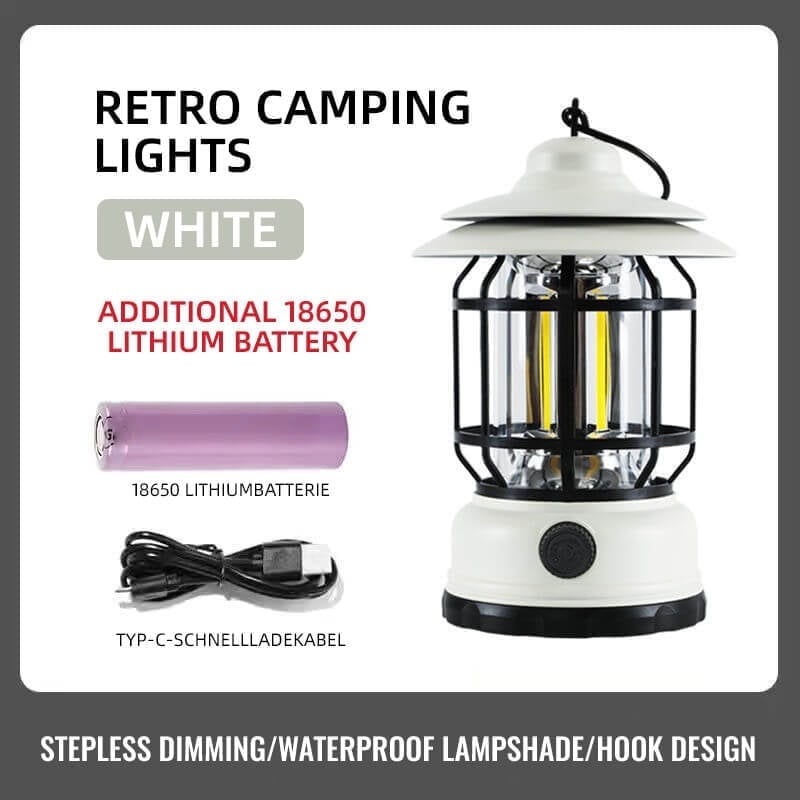 🔥Hot SalePortable Retro Camping Lamp