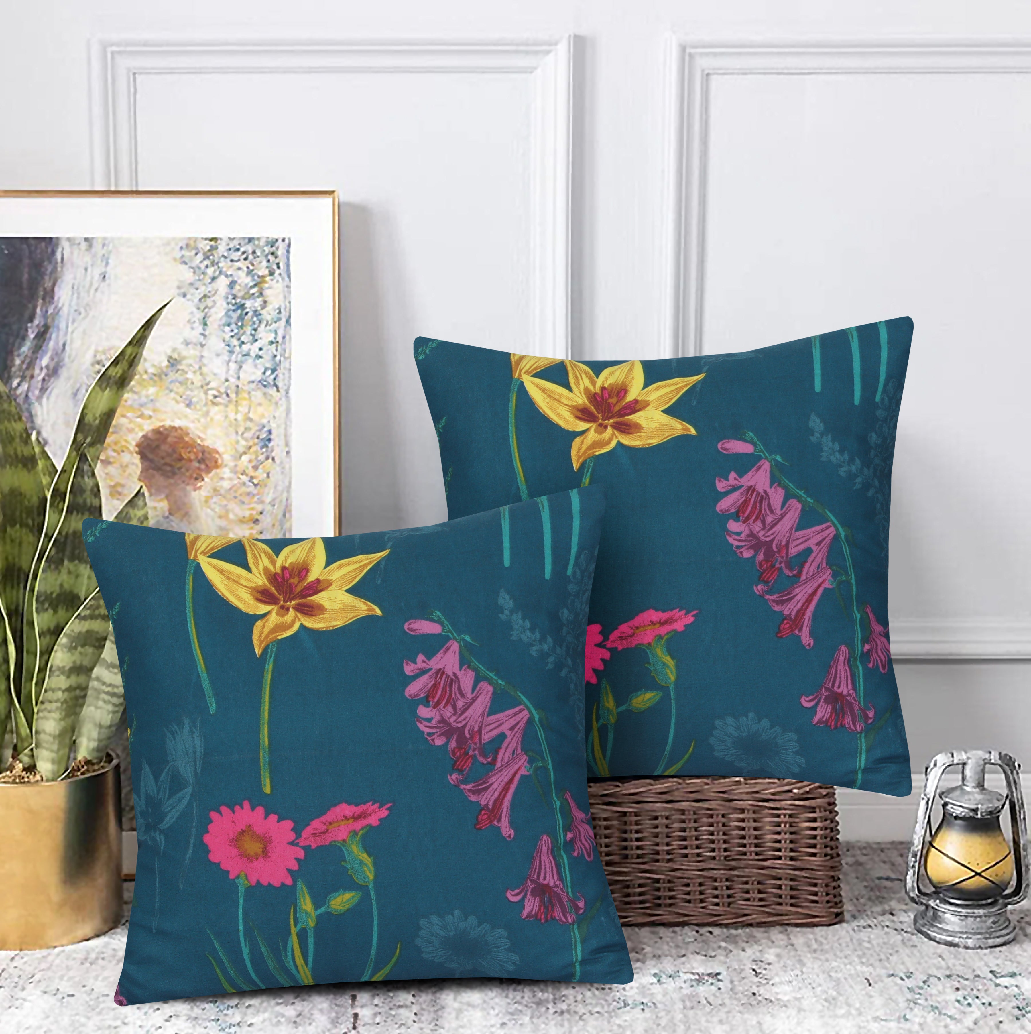 Kaver-Cushion Covers Pack of Two