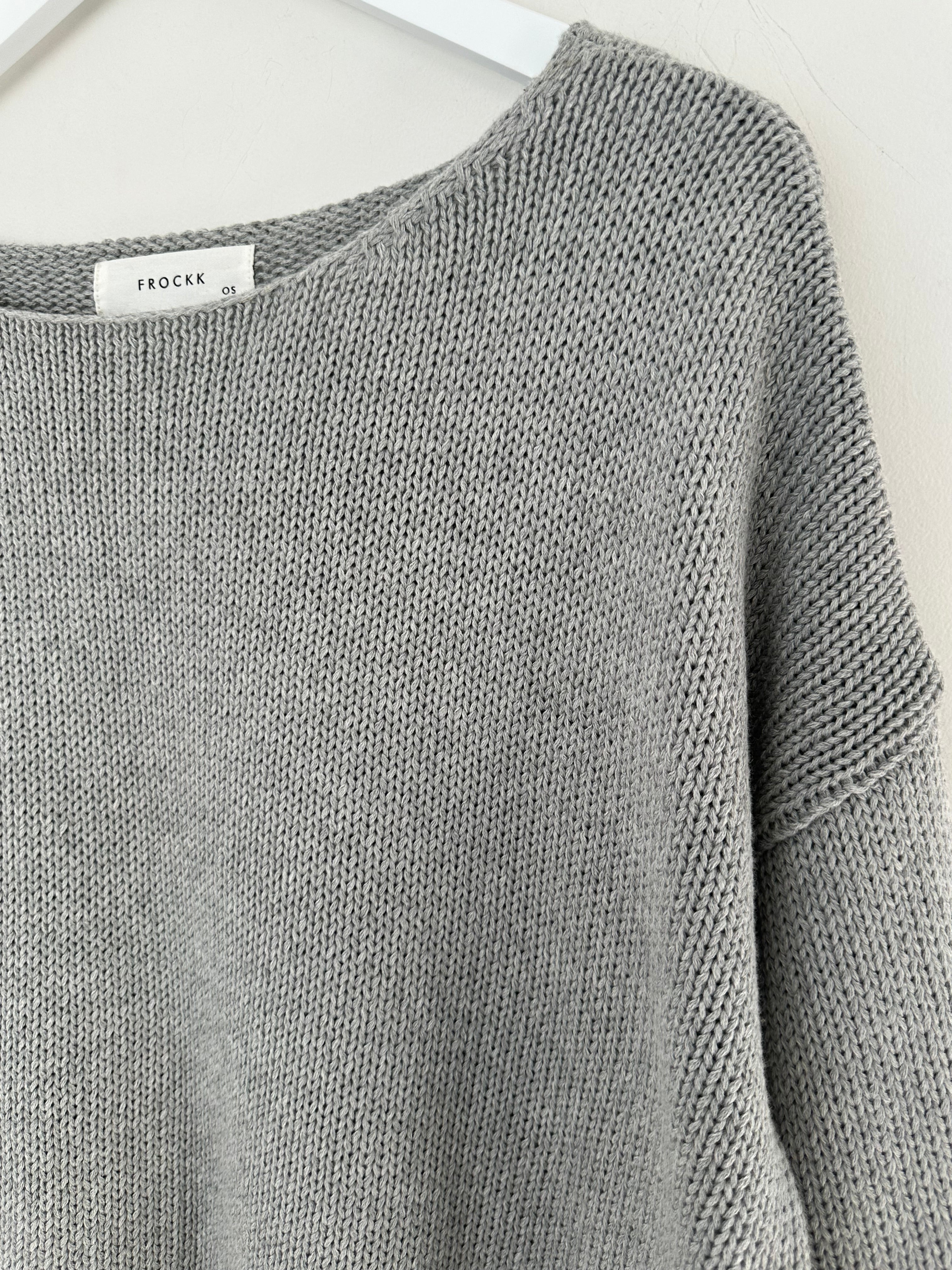 ashton jersey - pebble grey  cotton