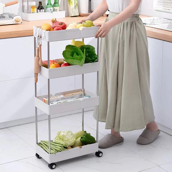 4 LAYER MULTIPURPOSE TROLLEY