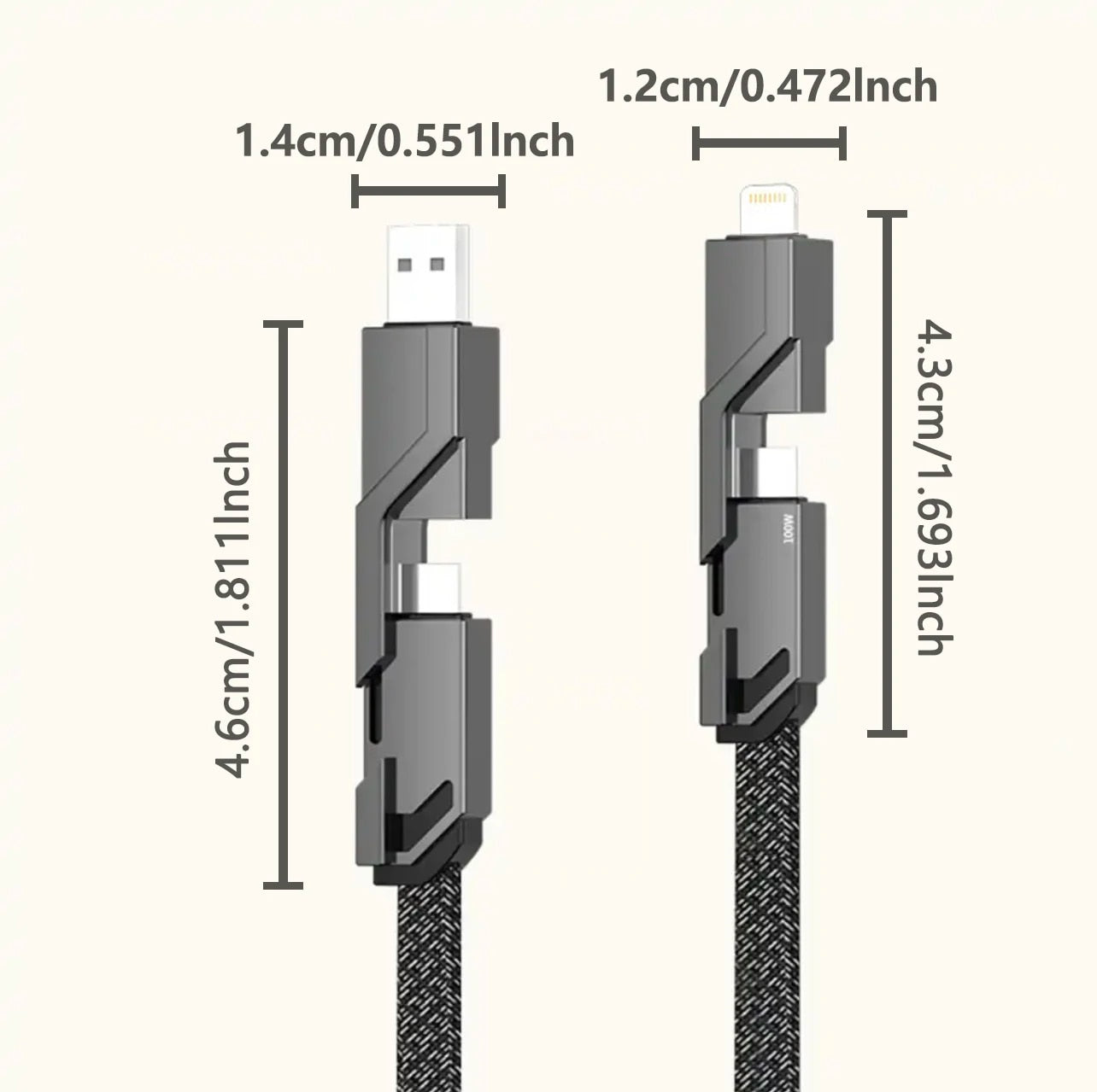 4-in-1 Charging Cable