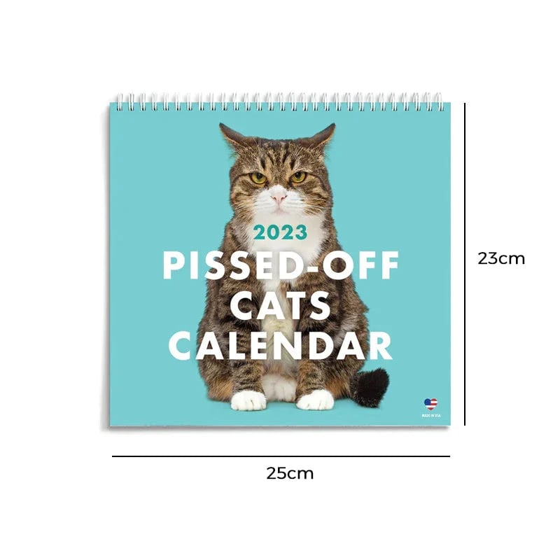 😾2023 Pissed-Off Cats Calendar