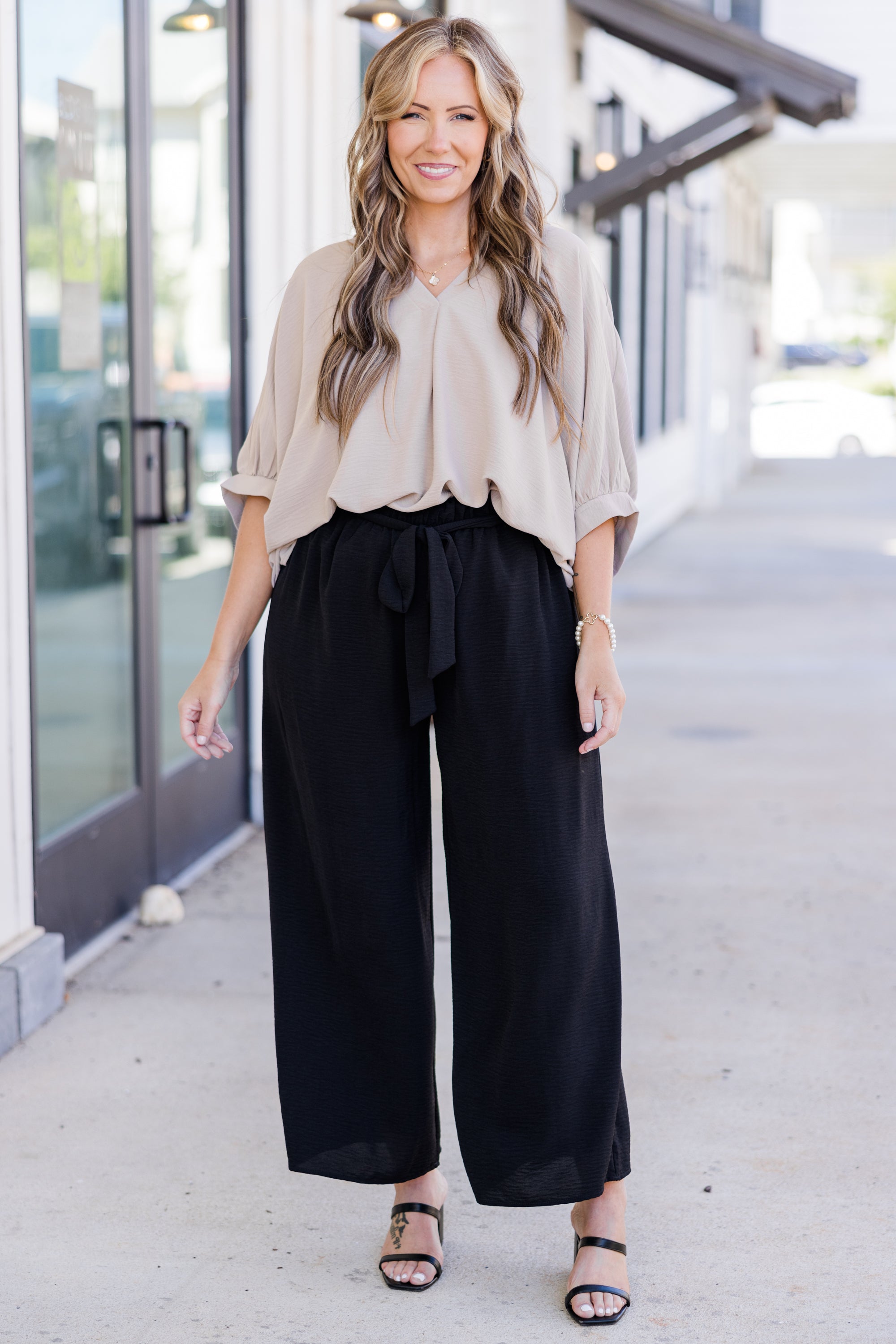 Meet Me After Midnight Top. Ash Mocha