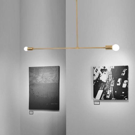 Garth | Gold Modern Chandelier