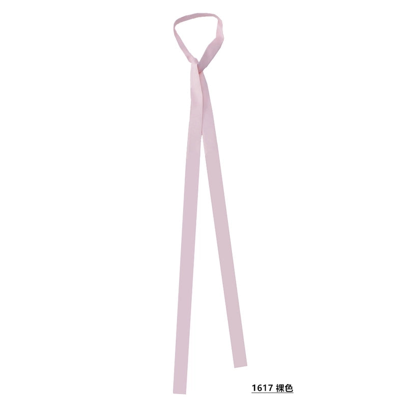 Women's Basic Minimalist Solid Color Satin Printing Silk Scarf