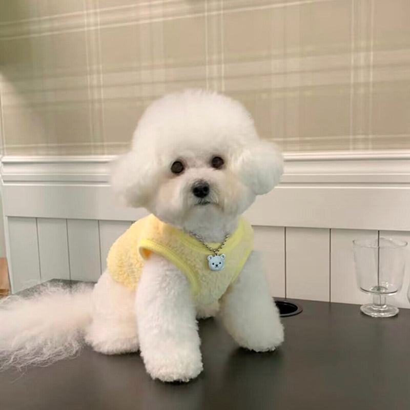 Smile Face Sunflower Dog Cat Jacket Vest