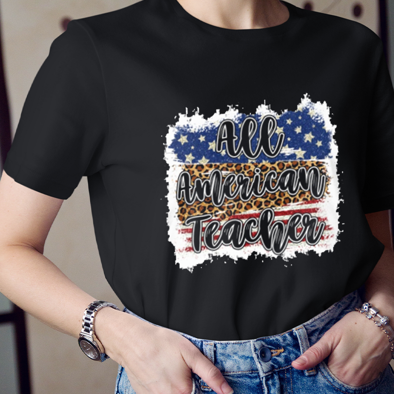 All  American Teacher T-Shirt