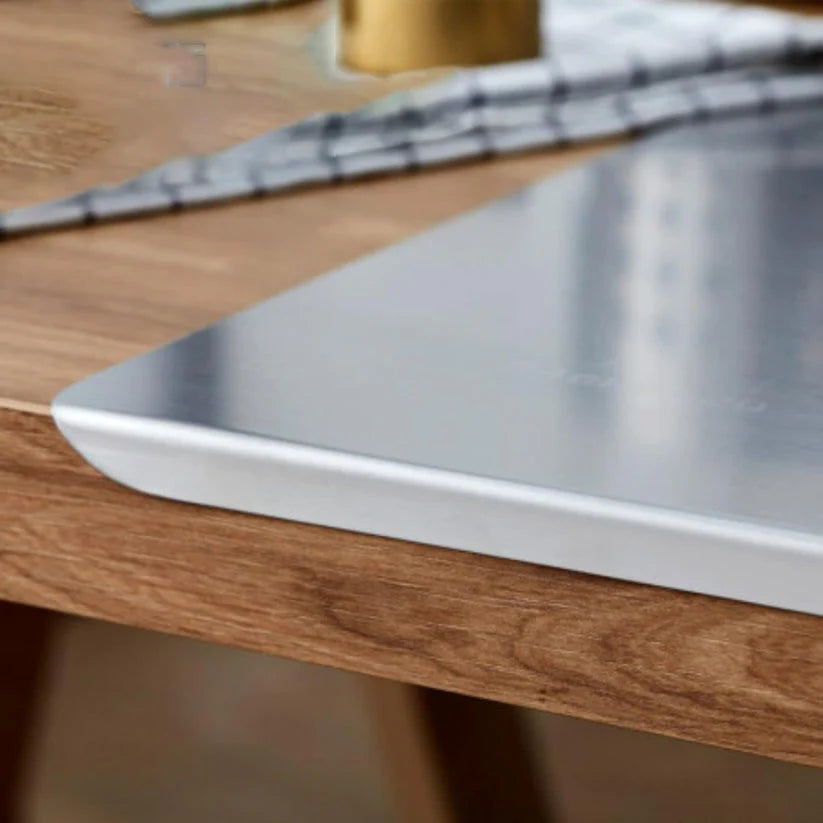 Stainless Steel Kitchen Chopping Board 41 x 31 Cm (Big Size) 306 Food Grade Steel