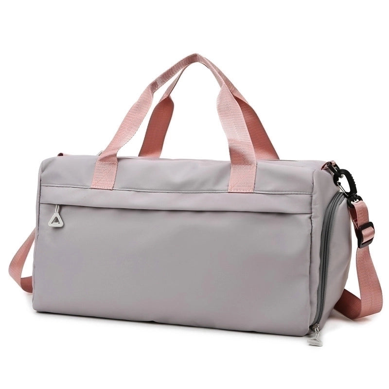 Unisex Streetwear Solid Color Oxford Cloth Waterproof Travel Bags