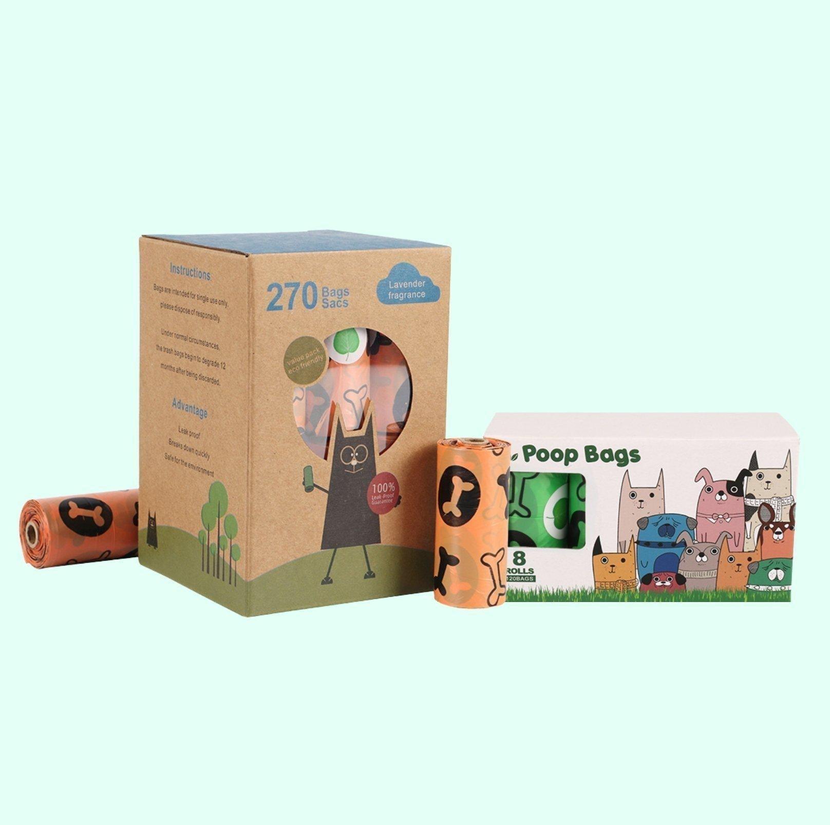 Pet Waste Bag (poop bag) 18 Rolls EPI Biodegradable