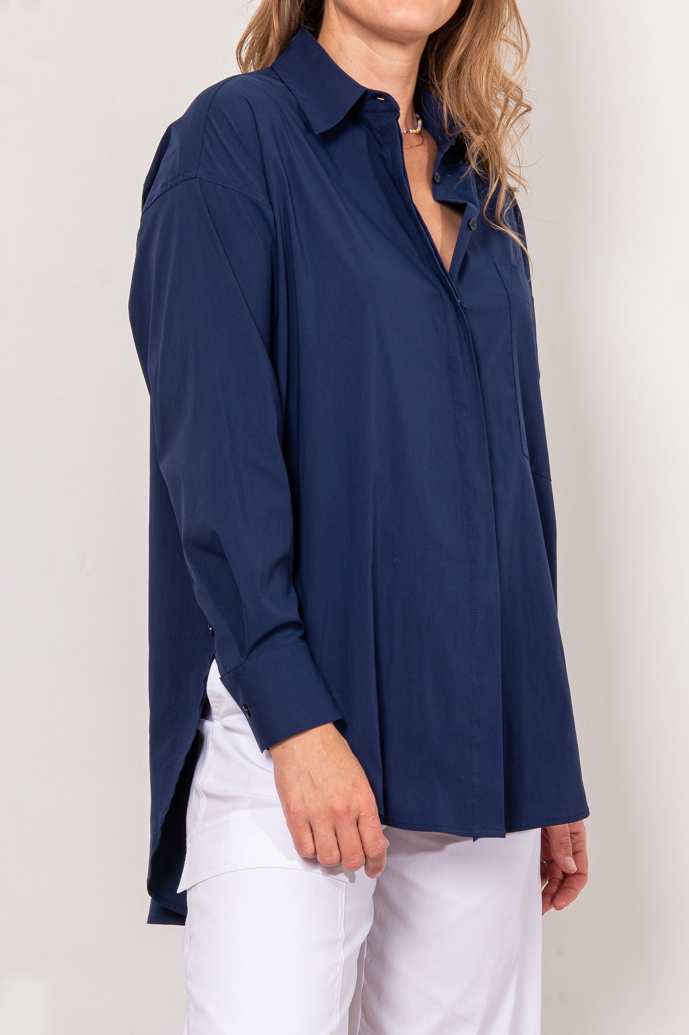 Mela Purdie Relaxed Pocket Shirt Microprene