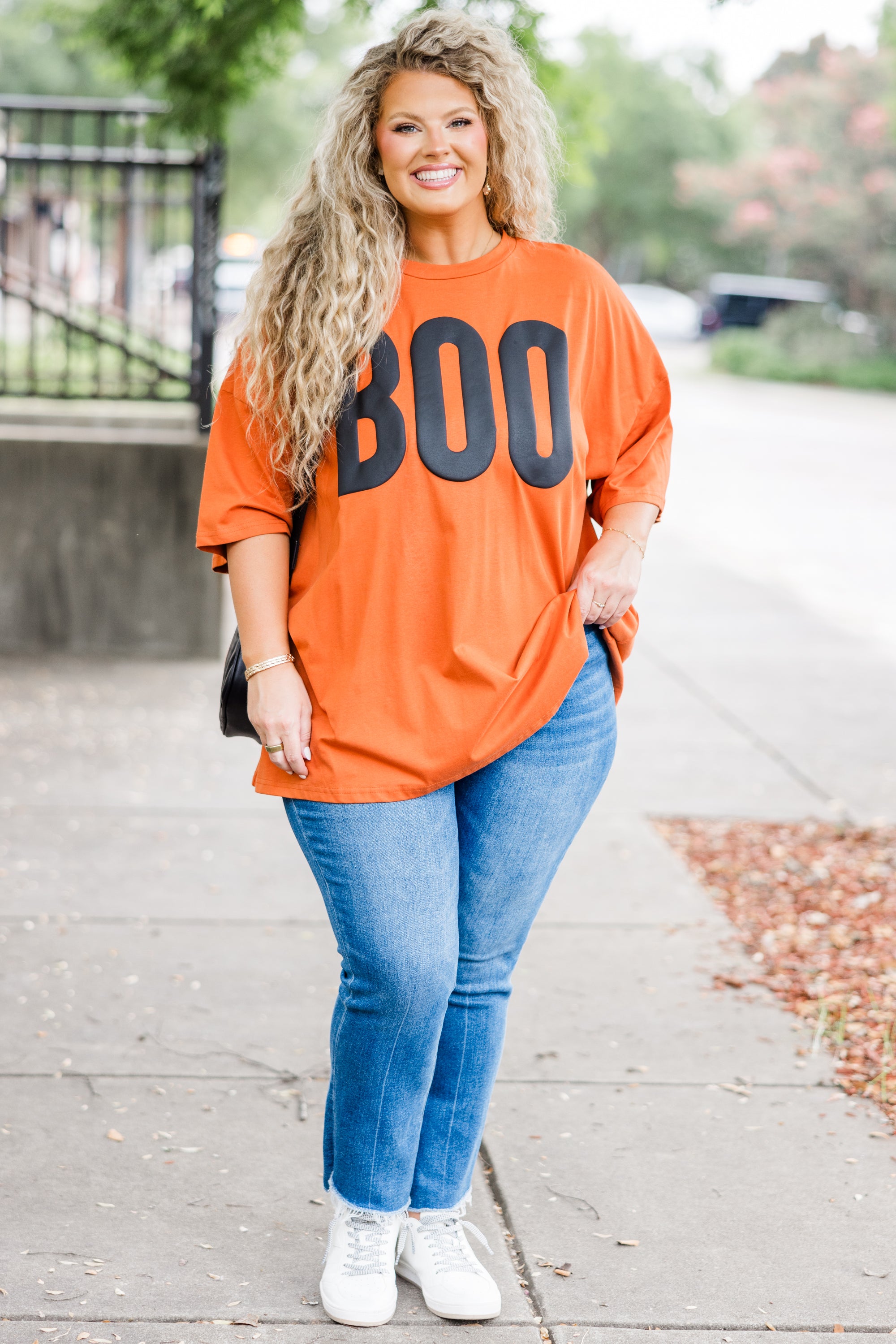 You're My Boo Boyfriend Tee. Rust