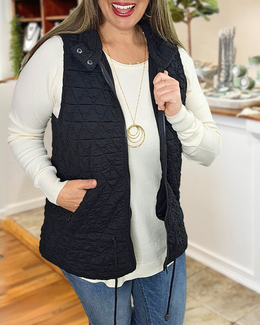 Go Outside Quilted Vest