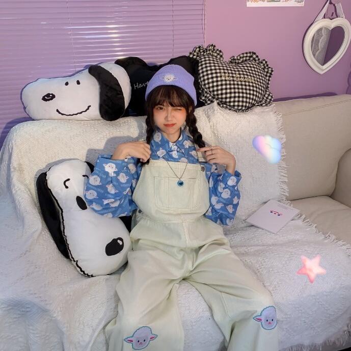 Fashion cute sheep pattern shirt KF81573