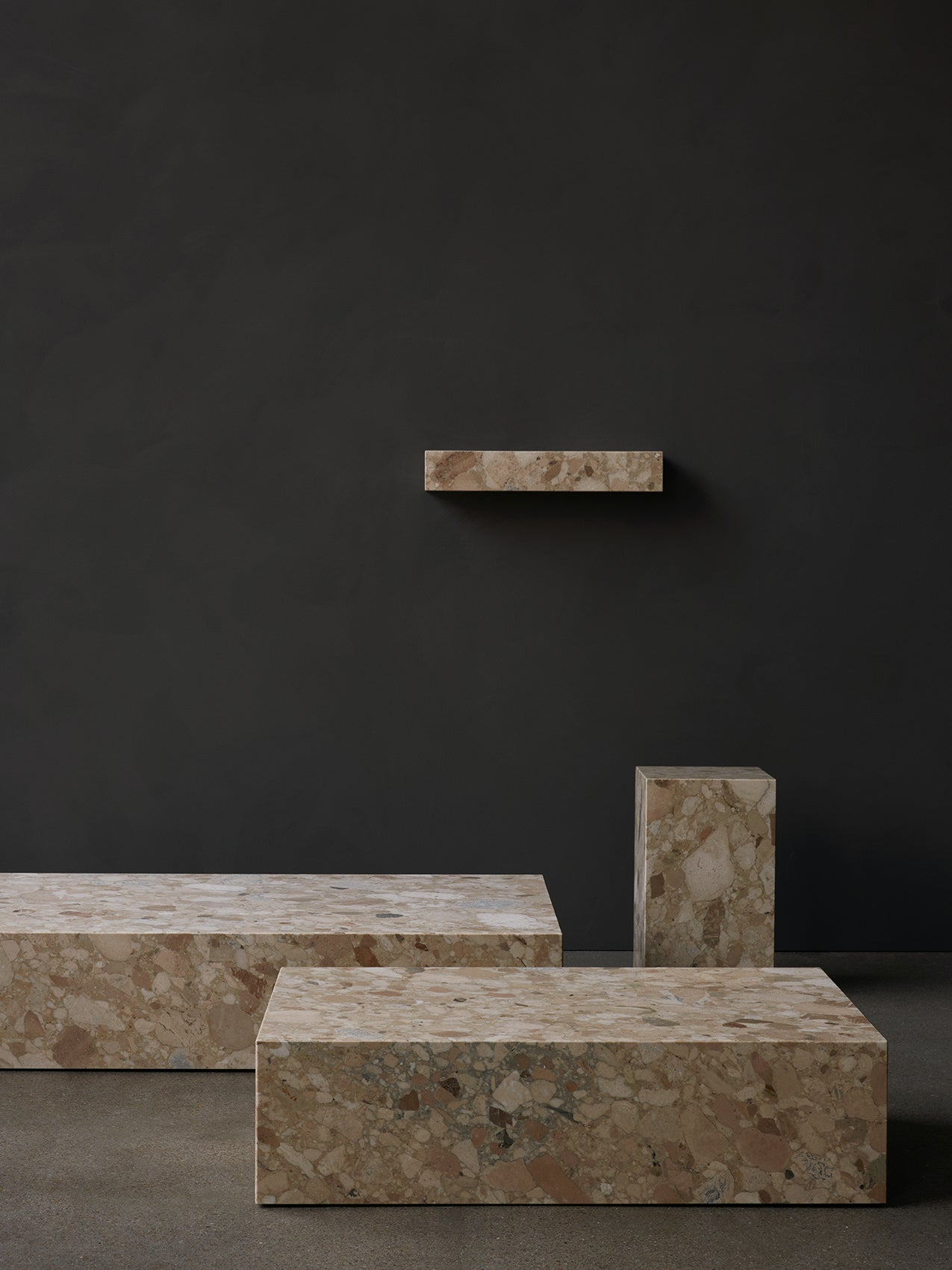 Marble Plinth. Low