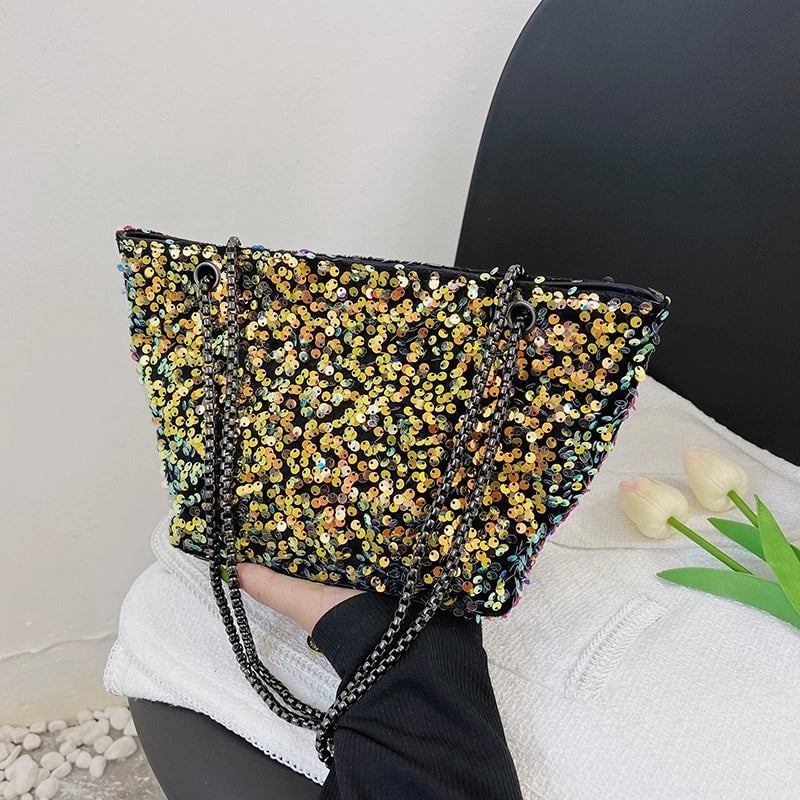 Women's Large Spring&summer Pu Leather Streetwear Tote Bag