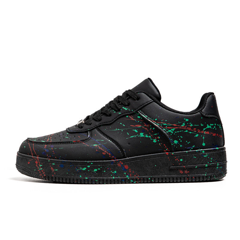 Men's Fashion Casual Platform White Shoes