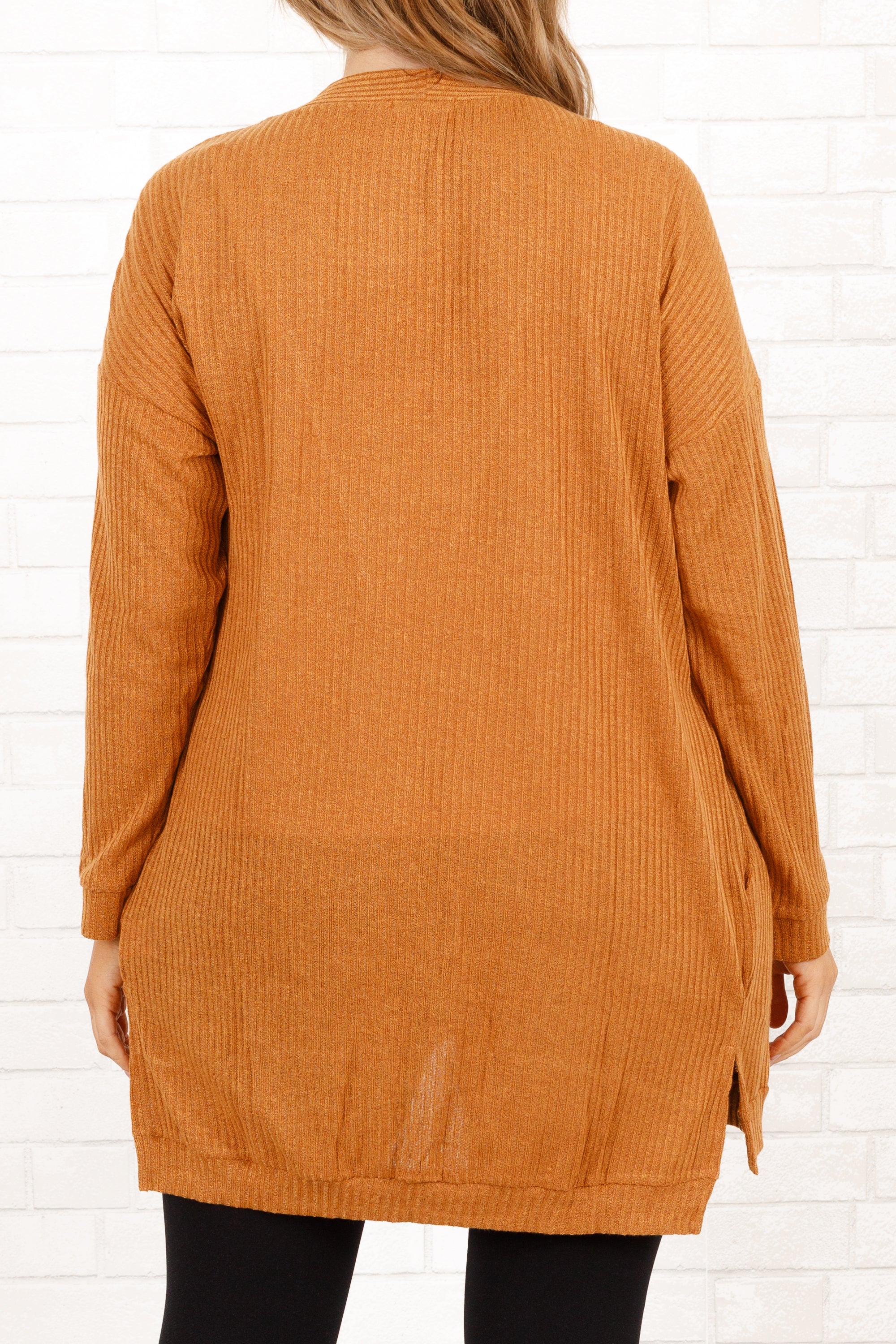 Imagine This Cardigan. Rust