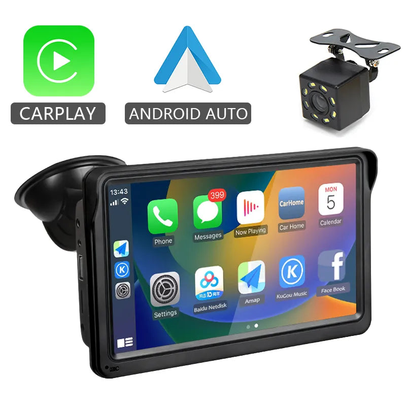 CarPlay Multimedia Video Player With Rear View Camera