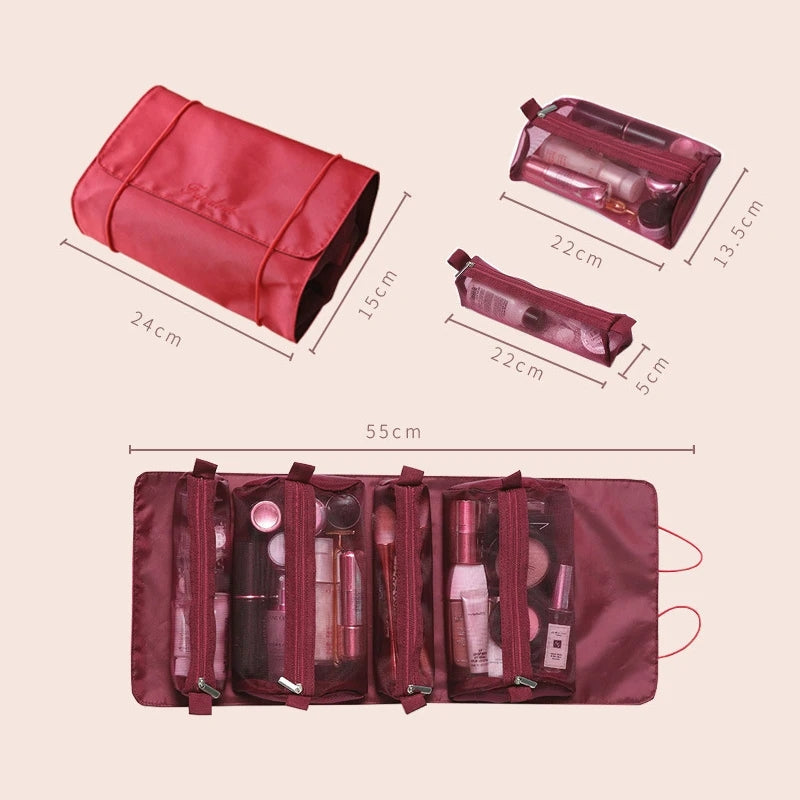 DETACHABLE TRAVEL COSMETIC BAG