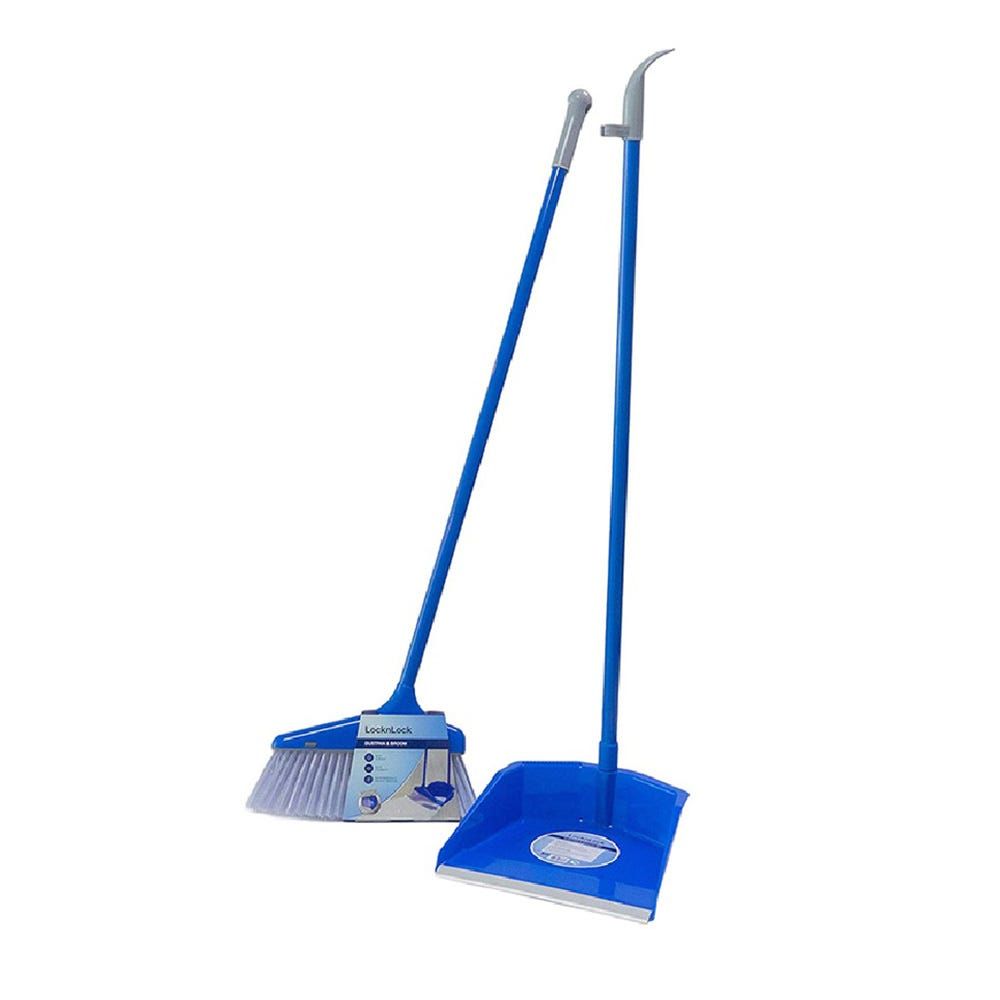 Broom and Dustpan Set . Long Handle Dustpan With Broom Set