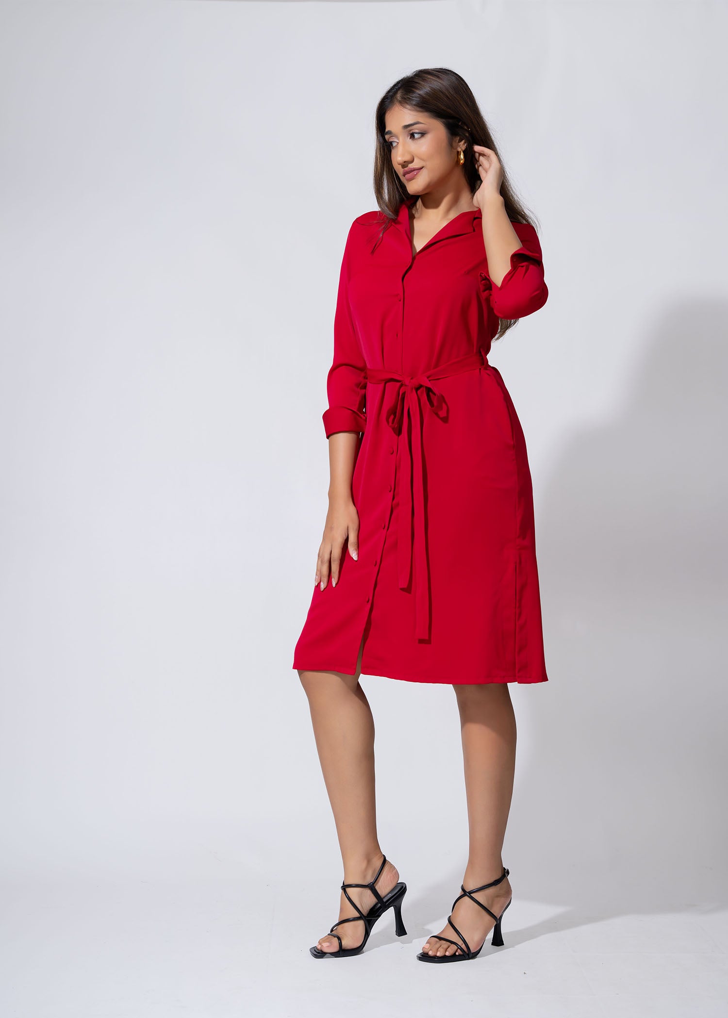 Long Sleeve Shirt Dress