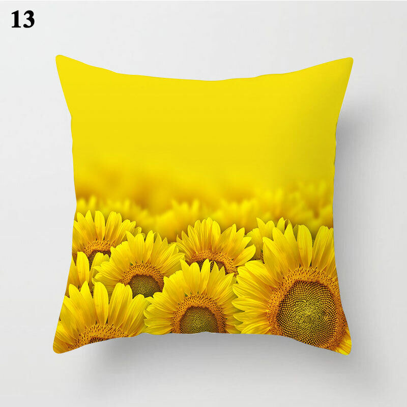 18 Cushion Cover Pillow Case Home Sofa Decor Pillowslip Waist Pillow Cover Soft