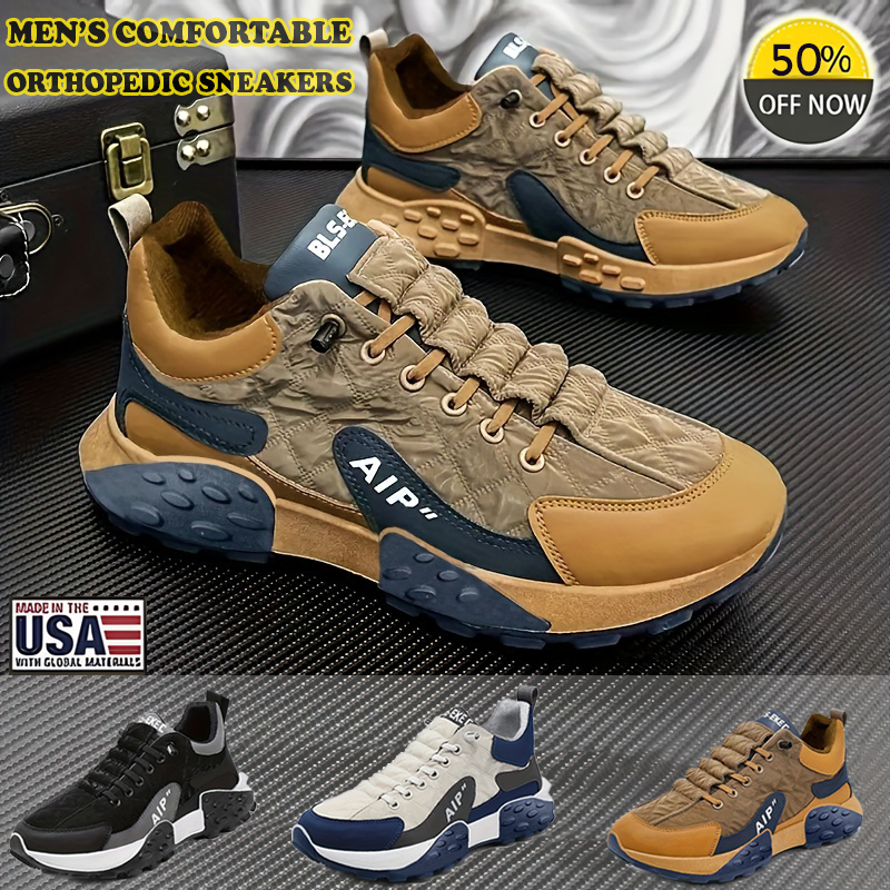 Nieuwjaarsuitverkoop 50% UIT 猸?Stijlvolle en comfortabele sneakers voor mannen 2024