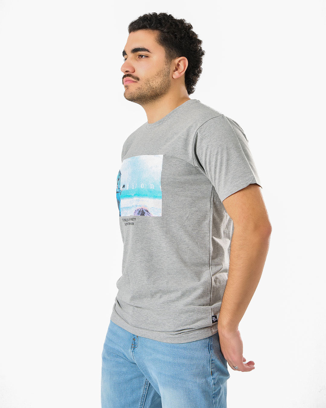 Mens Printed Short Sleeve T-shirt