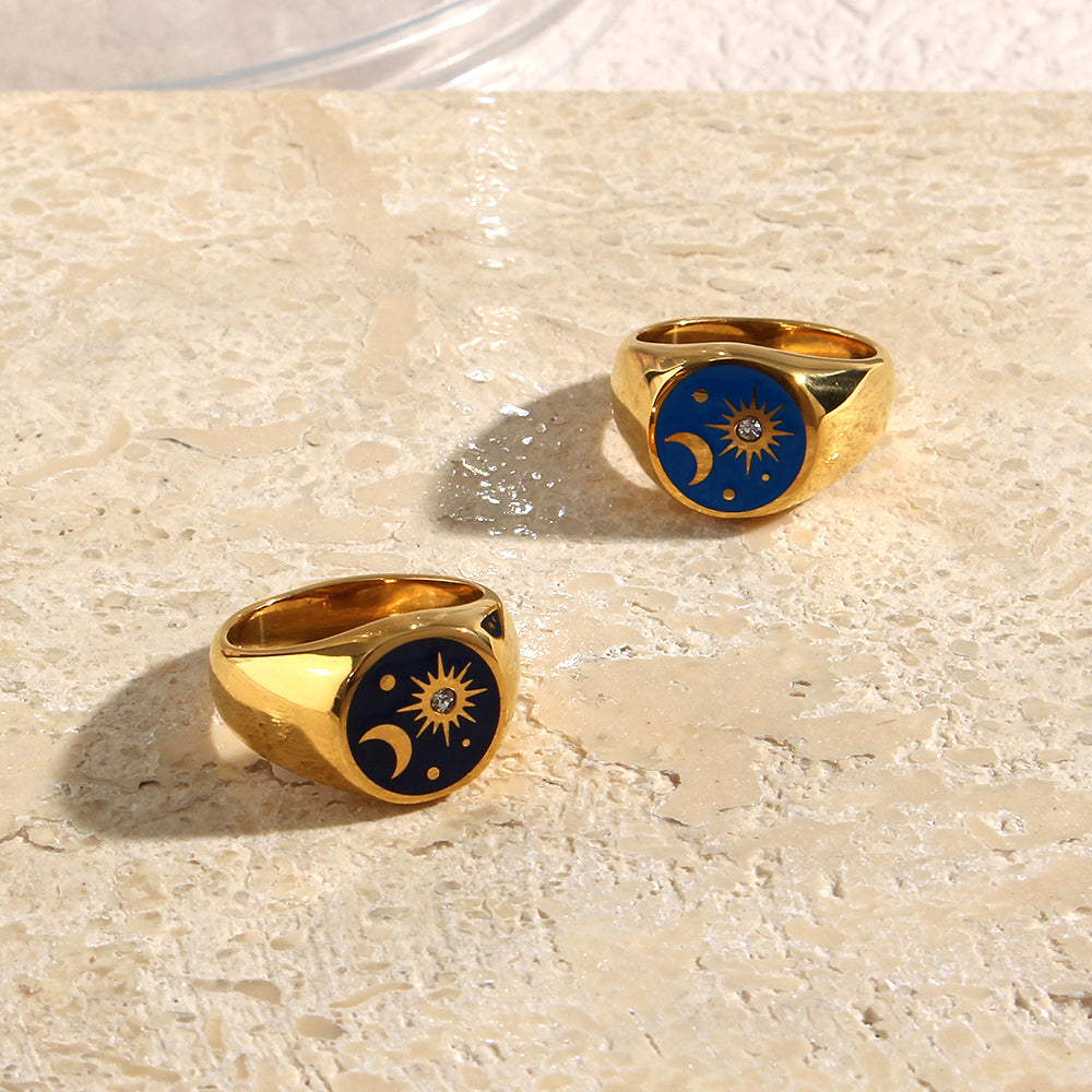 Moon & Sun Ring