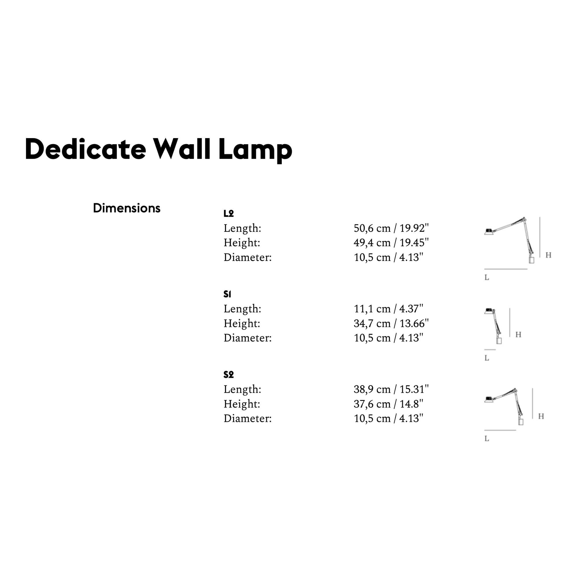 Dedicate Wall Lamp