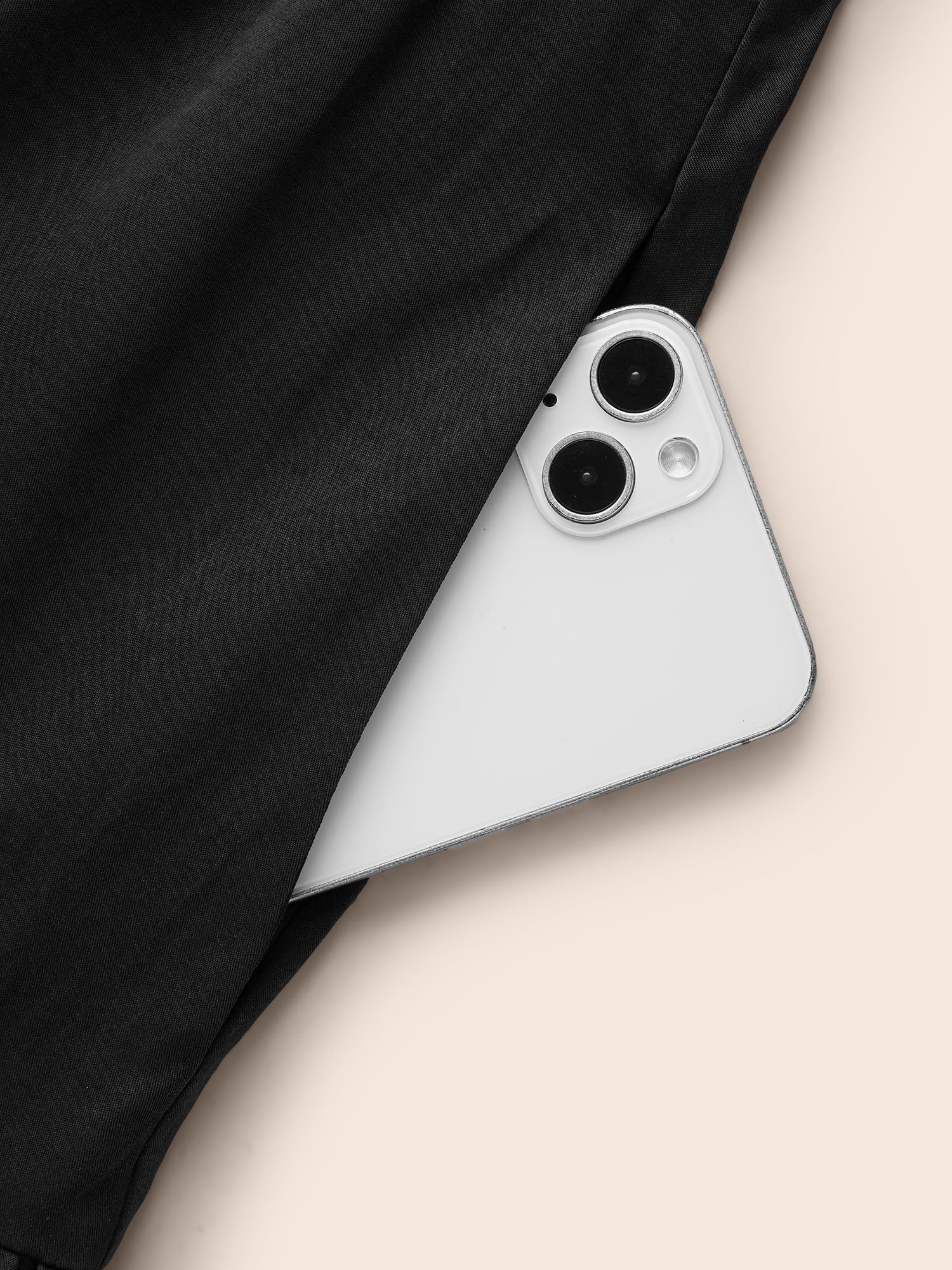 Notched Button Detail Ruffle Layered Hem Dress