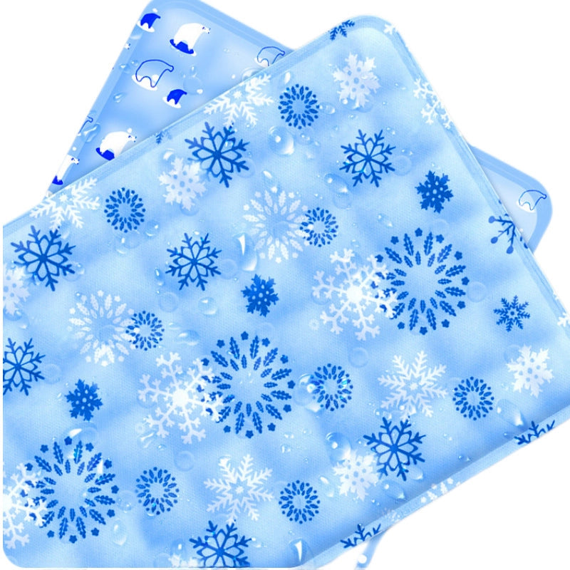 Ice Cushion Pet Ice Cushion Soft Ice Gel Cold Cushion Dog Kennel Mat Office Student Cool Mat Manufacturers
