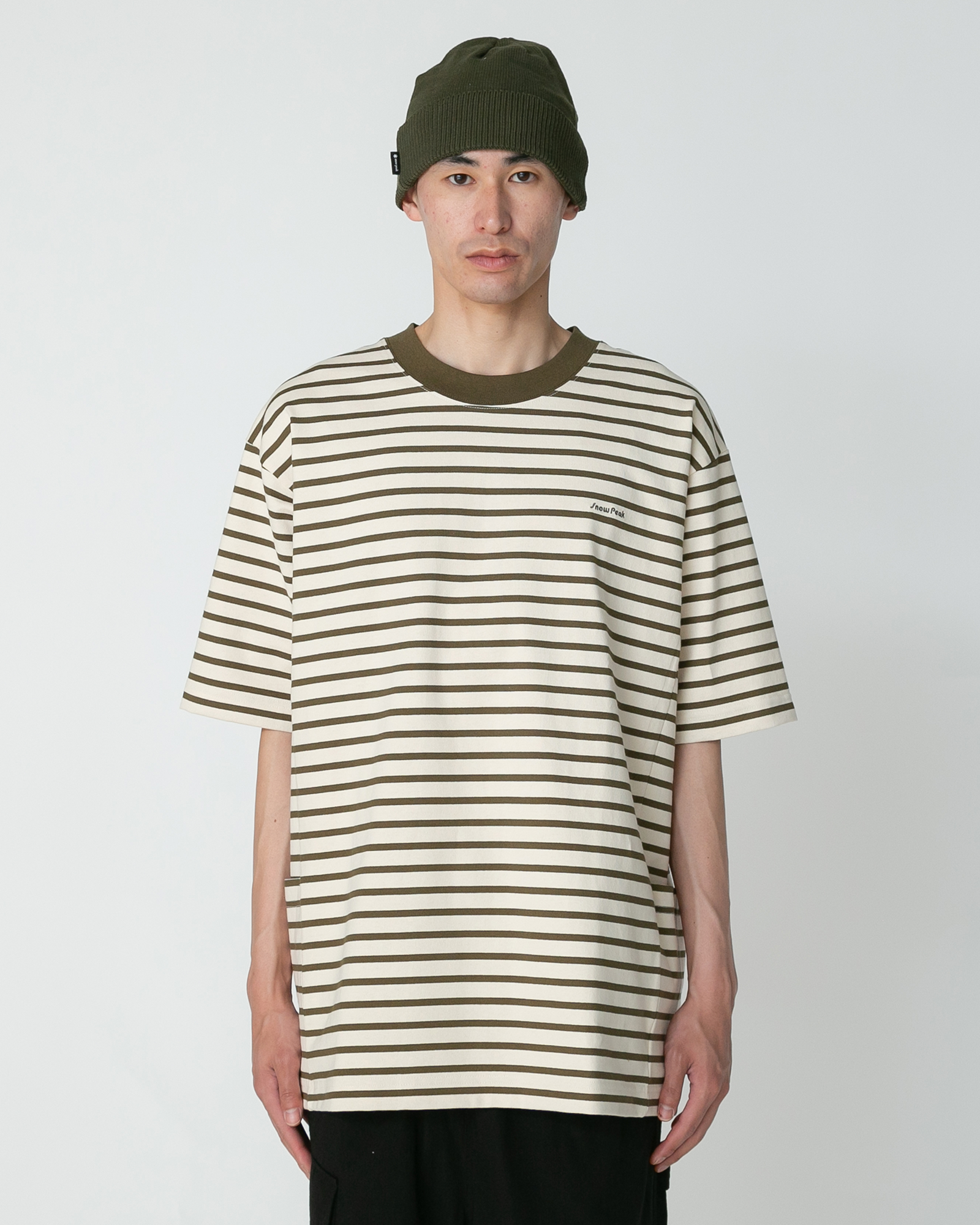 Heavy Cotton Border T-Shirt