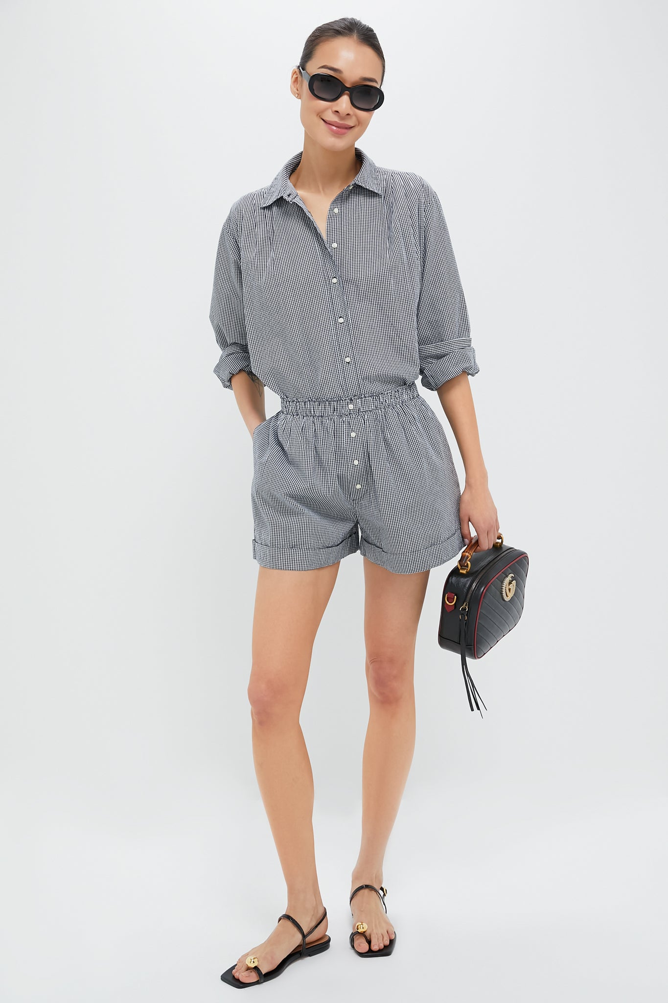 Black and White Gingham The Boxer Short