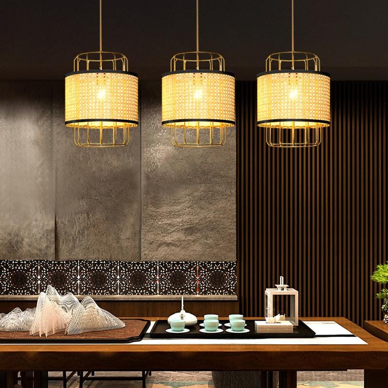 Fiji Sol | Boho Rattan Soliya Pendant Lamp