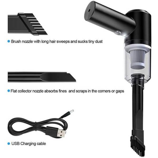 USB Rechargeable Premium Vacuum Cleaner(Handheld)