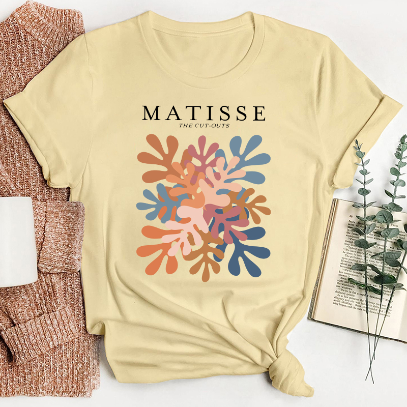 Matisse The Cut Outs Teacher T-Shirt