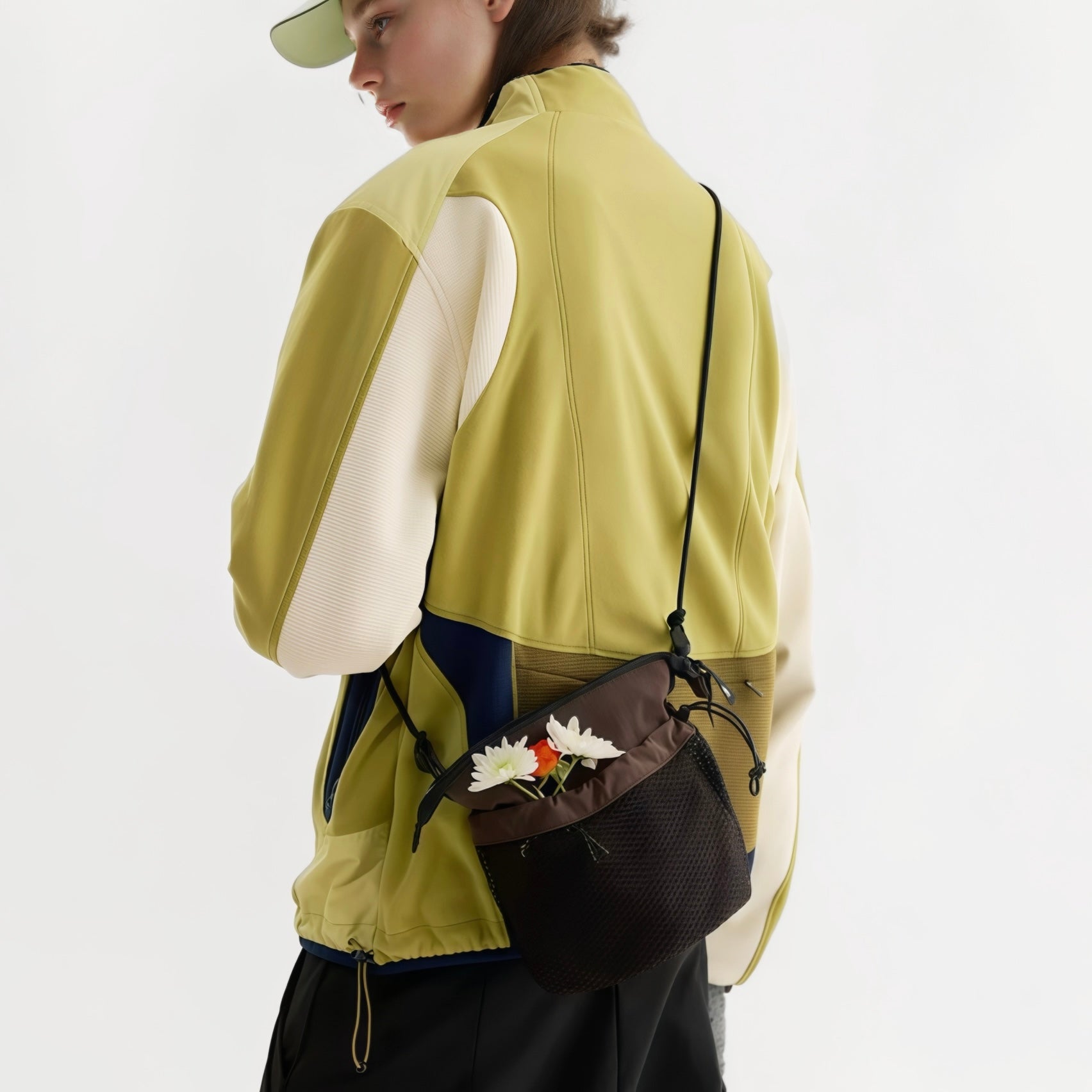 Mesh Vogue Crossbody Bag