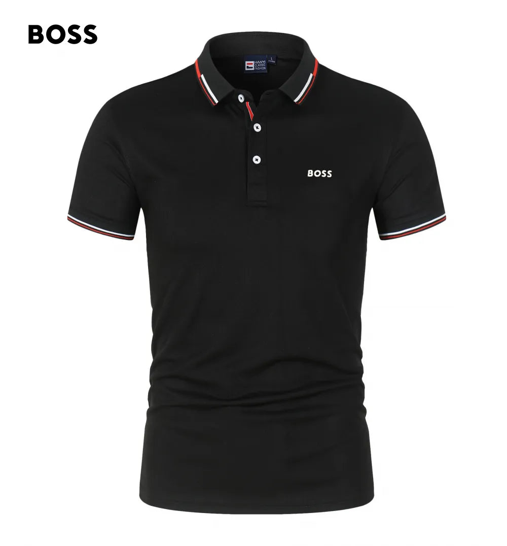 BOSS Men-s plus size polo shirt