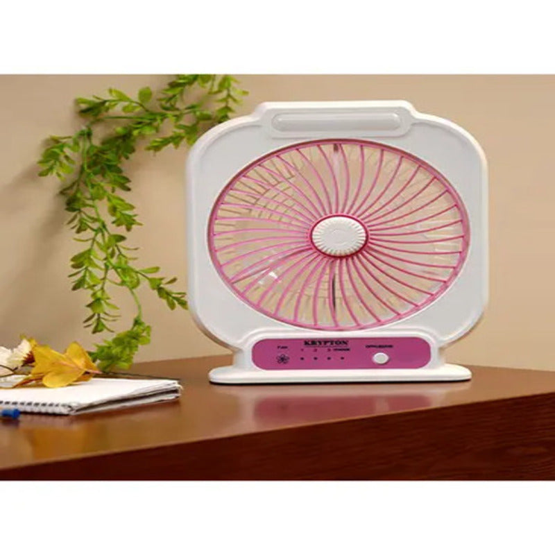 8 inch Rechargeable Powerful Table Fan With LED . Table Fan with light