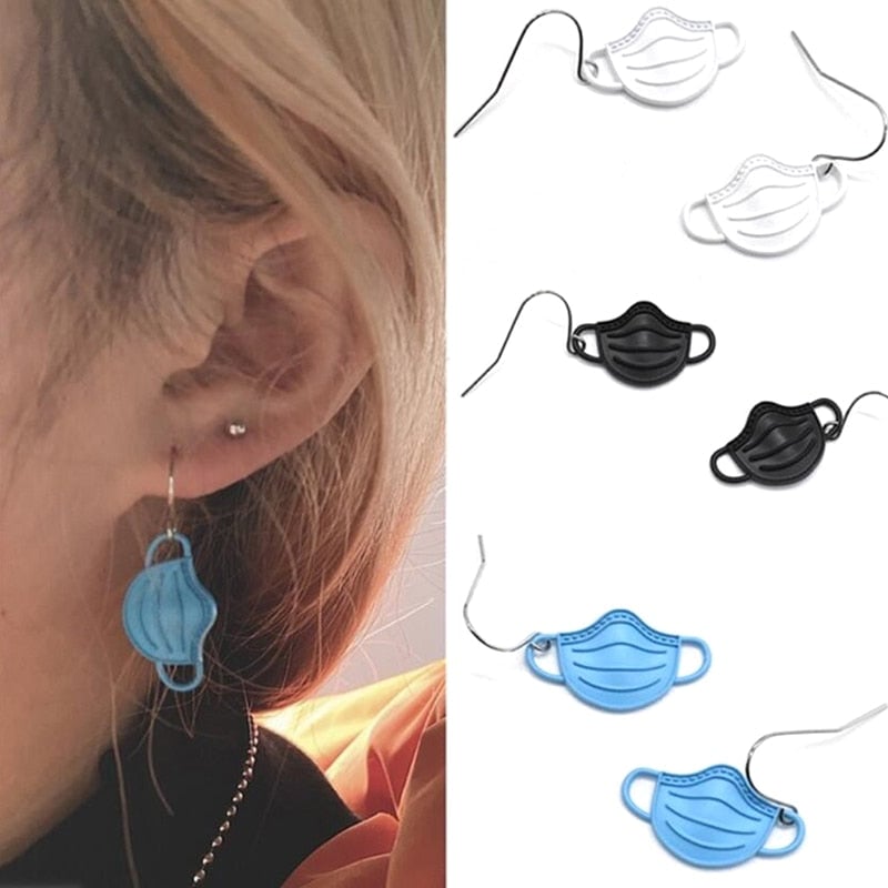 COVID Mask Earrings