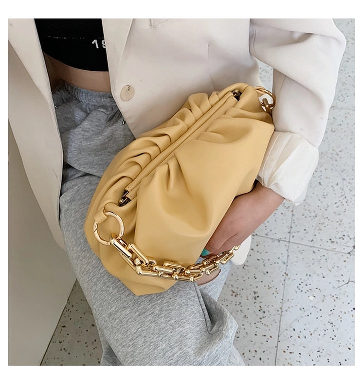 Medium Pu Leather Square Bag Hander Bag
